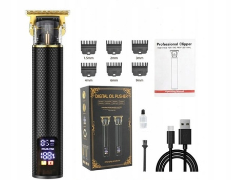 MASZYNKA TRYMER DO STRZYŻENIA GOLENIA WŁOSÓW BRODY