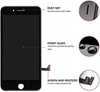 Wyświetlacz LCD ekran dotykowy zamiennik do iPhone 7 czarny zestaw