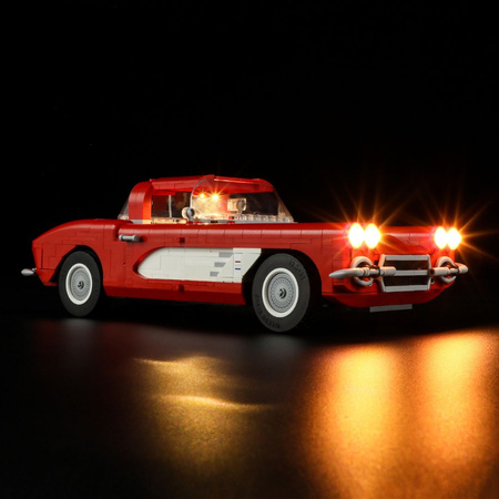Dedykowany zestaw oświetlenia LED do Lego Icons Corvette 10321