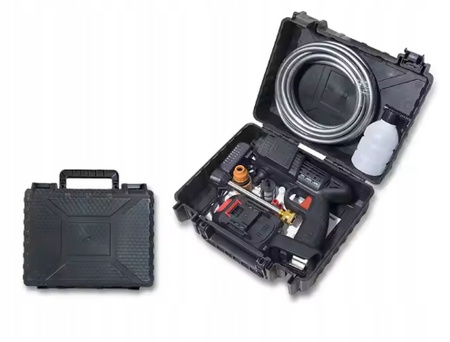 AKUMULATOROWA MYJKA CIŚNIENIOWA DO AUTA + 2 BATERIE ,powystawowa