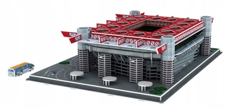 PUZZLE 3D STADION PIŁKARSKI GIUSEPPE MEAZZA SAN SIRO AC MILAN INTER 113 EL.