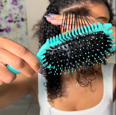 Szczotka do Włosów Kręconych, loków, do wydobywania skrętu