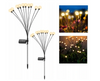 Lampki ogrodowe solarne 70cm,10led, zestaw 2szt lampki wbijane