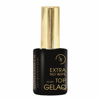 Gelaq Top "No Wipe Extra"  - Lakier Hybrydowy UV