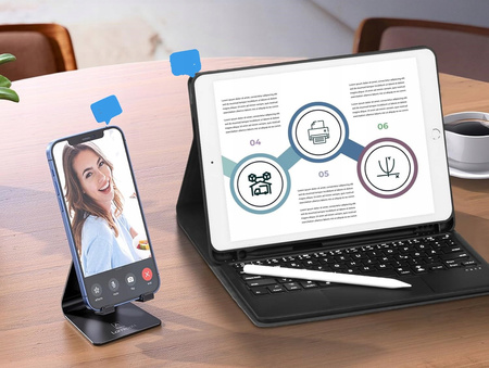 ETUI Z KLAWIATURĄ IPAD 10,2 cala klawiatura bezprzewodowa magnetyczna RGB