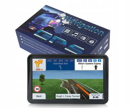 NAWIGACJA SAMOCHODOWA GPS TABLET 8GB 9' 256 MB PL EU AUTA CIĘŻARÓWKI