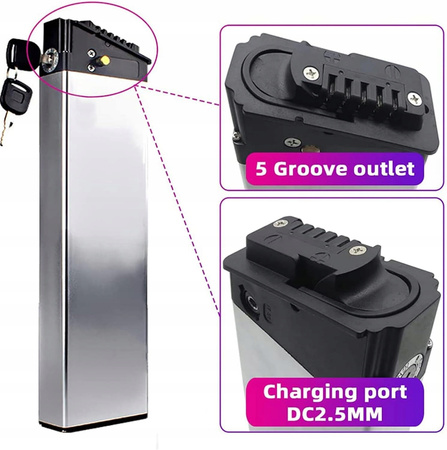 Bateria/akumulator litowo-jonowy Bezior 10,5 Ah 24 V ShengmiloFIIDO