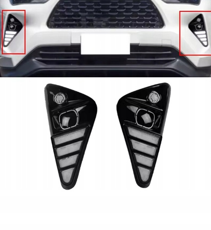 Światła do jazdy dziennej DRL Toyota Yaris Cross 2023-24