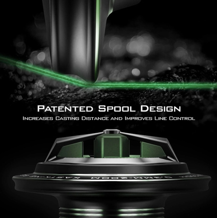 Kołowrotek spinningowy KastKing Spartacus II – Zielony