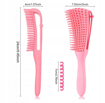 Elastyczna Szczotka Do Rozczesywania ? Regulowana, Lekka, Turbo Wygodna!