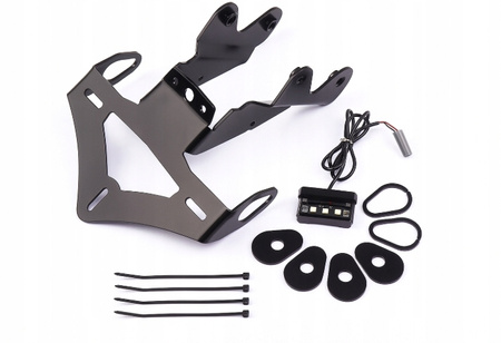 Mocowanie tablicy rejestracyjnej z podświetleniem LED , tail tidy , YAMAHA