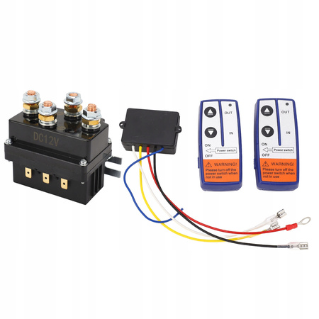 PRZEKAŹNIK WYCIĄGARKI 500A STYCZNIK 12V 30W