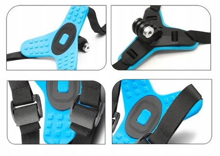 Mocowanie do kasku uchwyt na kask do kamer GoPro 12 11 10 9 8 7 6 5 MAX DJI