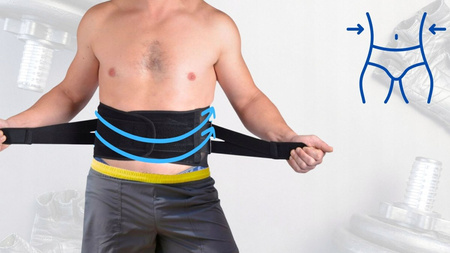 Pas na kręgosłup PAS STABILIZUJĄCY ODCINEK LĘDZWIOWY rozmiar XL