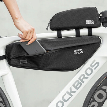 Sakwa rowerowa przednia Rockbros DUŻA TORBA ROWEROWA POD RAMĘ 2,9l
