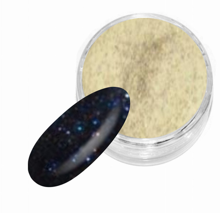 Puder Akrylowy Kolorowy 012 - Grafit Brokat - Sugar Effect4g