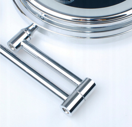 Lusterko Kosmetyczne Podświetlane LED Lustro Do Makijażu 10X Powiększające