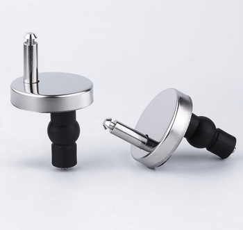 2X WYMIENNE ZAWIASY DO DESKI SEDESOWEJ NAKRĘTKI MOCUJĄCE SOLIDNE PARA 60mm