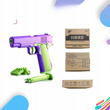 TIKTOK FIDGET TOY PISTOLET COLT M1991 REPLIKA REALISTYCZNY stress shot HIT