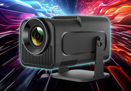 PROJEKTOR HY320 MINI NAJNOWSZA WERSJA RZUTNIK PRZENOŚNY LED HD WIFI ANDROID