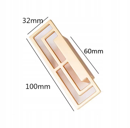 Uchwyty do szuflady szafki Vintage