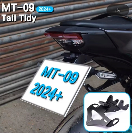 Mocowanie tablicy rejestracyjnej z podświetleniem LED , tail tidy , YAMAHA