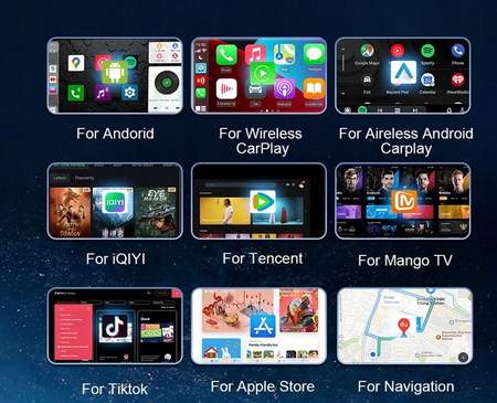 RADIO ANDROID NAWIGACJA GPS WIFI USB FORD FIESTA 2009-2017 CARPLAY 2GB+32GB