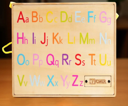  Tablica Manipulacyjna Drewniana Sensoryczna Montessori Edukacyjna Światełka