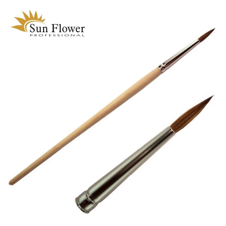 Pędzelek Naturalny - Okrągły Nr 4