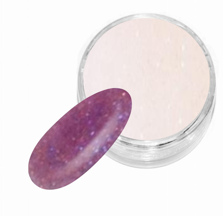 Puder Akrylowy Kolorowy 006 - Pastel Różowy Brokat - Sugar Effect4g