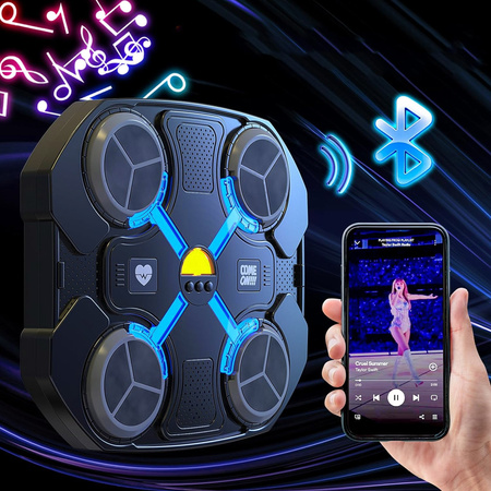 ELEKTRONICZNA TARCZA BOKSERSKA, MUZYCZNA MASZYNA BOKSERSKA Z RĘKAWICZKAMI