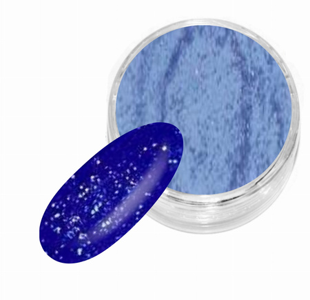 Puder Akrylowy Kolorowy 001 - Ciemny Granat Brokat - Sugar Effect4g