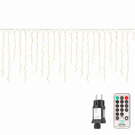 Lampki choinkowe SOPLE CHOINKOWE 200 LED 7.8 M ciepły zimny+ ciepły biały