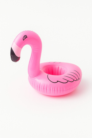 Zestaw basenowy: Hamak wodny + 4 uchwyty na napoje + pompka Leżak dmuchany