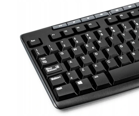 Zestaw klawiatura i mysz Logitech MK270 - UKŁAD QWERTY WŁOSKI! IT!