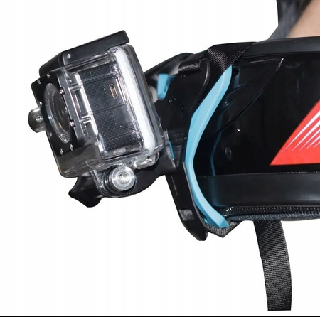 Mocowanie do kasku uchwyt na kask do kamer GoPro 12 11 10 9 8 7 6 5 MAX DJI
