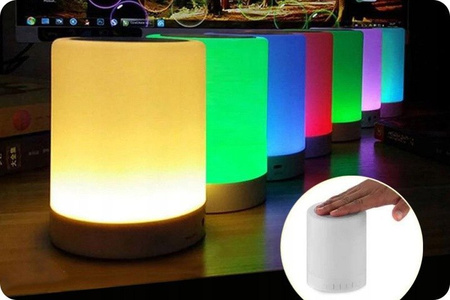 Lampa z głosnikiem ładowana USB, Bluetooth możliwość zawieszenia