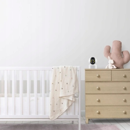 NIANIA ELEKTRONICZNA KAMERA NA ŻYWO WIFI IP OBROTOWA HD TRYB NOCNY 1080p