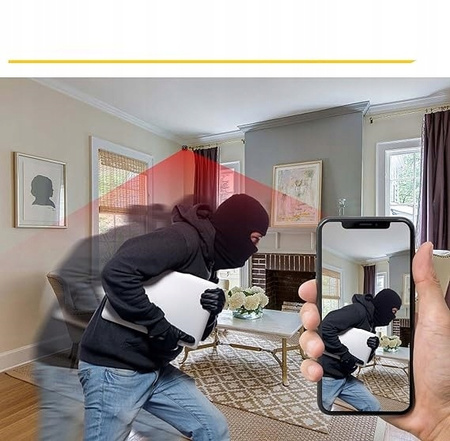 MINI MAŁA KAMERA SZPIEGOWSKA HD 1080P DO MONITORINGU WIFI