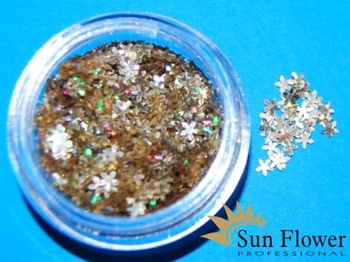 Kwiatki Brokatowe - Kb 53