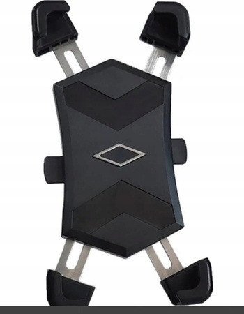 Uchwyt na telefon do roweru – solidny, stal nierdzewna, obrotowy 360