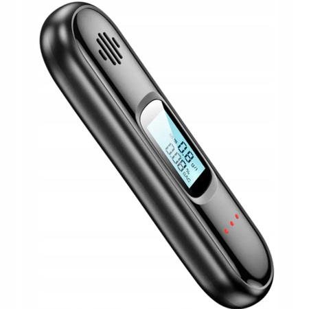 Przenośny bezdotykowy tester alkoholu alkomat T01 z USB bezustnikowy