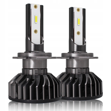 2x Żarówki LED H7 Lampa Żarówka 6500K HOMOLOGACJA
