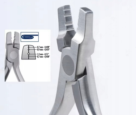 KLESZCZE ORTODONTYCZNE DO FORMOWANIA ŁUKÓW - Językowych i podniebiennych