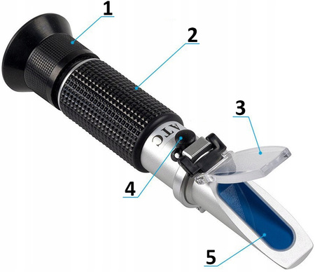 Refraktometr Miernik Zasolenia Wody Salimetr 0-10%