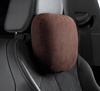 PODUSZKA PODRÓŻNA SAMOCHODOWA ZAGŁÓWEK NA FOTEL SAMOCHODOWY ALKANTARA
