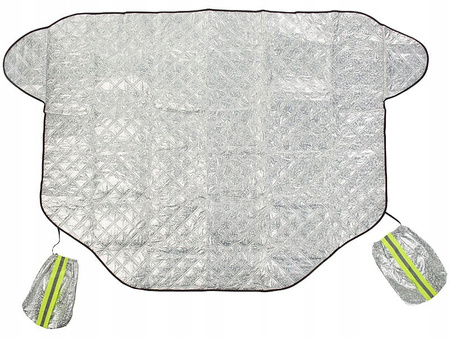 Samochodowa osłona na szybę i lusterka 2w1 duża