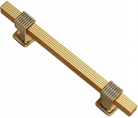 Uchwyt meblowy złoty długi komoda szafka