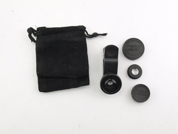 Obiektywy do telefonu komórkowego 3w1 klips