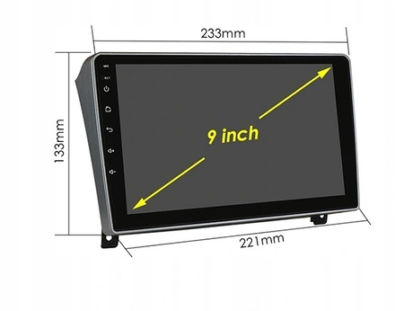 RADIO NAWIGACJA GPS PEUGEOT 407 2004-2011 ANDROID + dekoder CAN + kamera